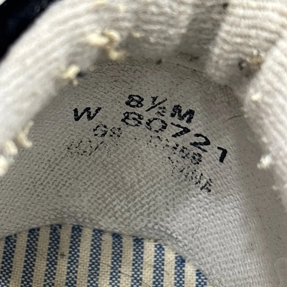 Tommy Hilfiger Womens Suede Sneakers  Black/White  Size 8.5M  W80721 - Picture 15 of 15
